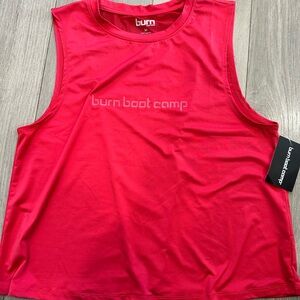 Burn Boot camp Sleeveless Workout Tank